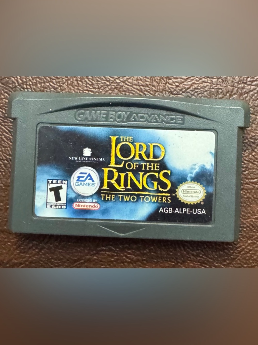 Nintendo Game Boy Advance - The Lord of the Rings: The Two Towers (Gray)